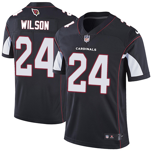 Nike Cardinals #24 Adrian Wilson Black Alternate Men's Stitched NFL Vapor Untouchable Limited Jersey - Click Image to Close